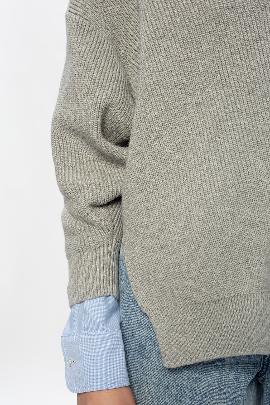 Grey V-neck sweater T by Alexander Wang - Vitkac TW